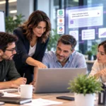 Professionisti durante un workshop pratico su ChatGPT, Claude e Copilot per il lavoro quotidiano