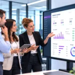 Professionisti durante una sessione pratica sulla gestione di utenti, licenze e servizi in Microsoft 365 Admin Center