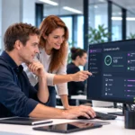 Professionisti durante una sessione pratica sulla protezione degli endpoint e il monitoraggio della sicurezza