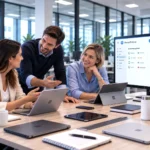 Professionisti durante una sessione pratica sulla gestione dei dispositivi e sulla sicurezza endpoint con Microsoft Intune e Defender